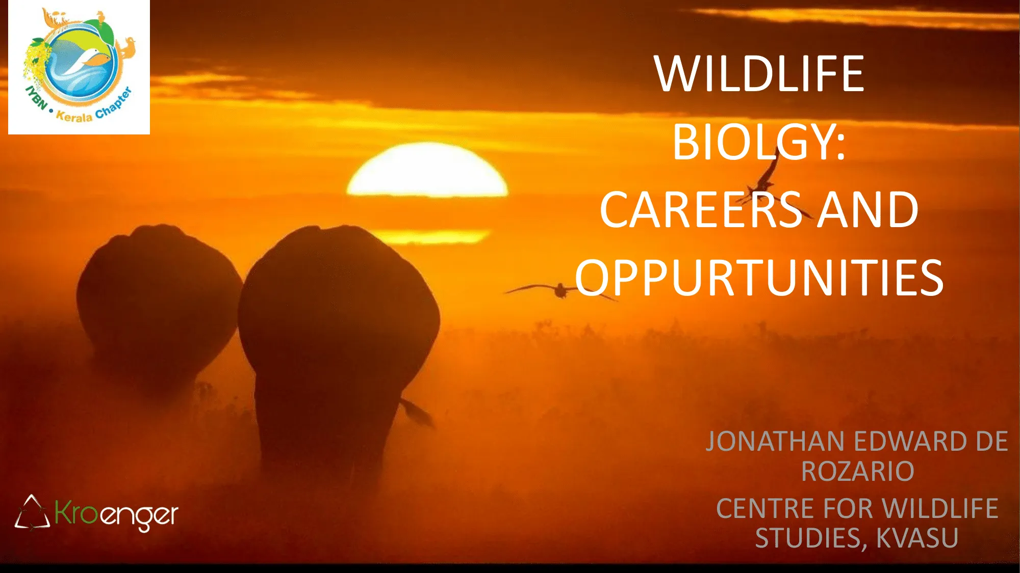 WildLife Biology: Careers and Oppurtunities