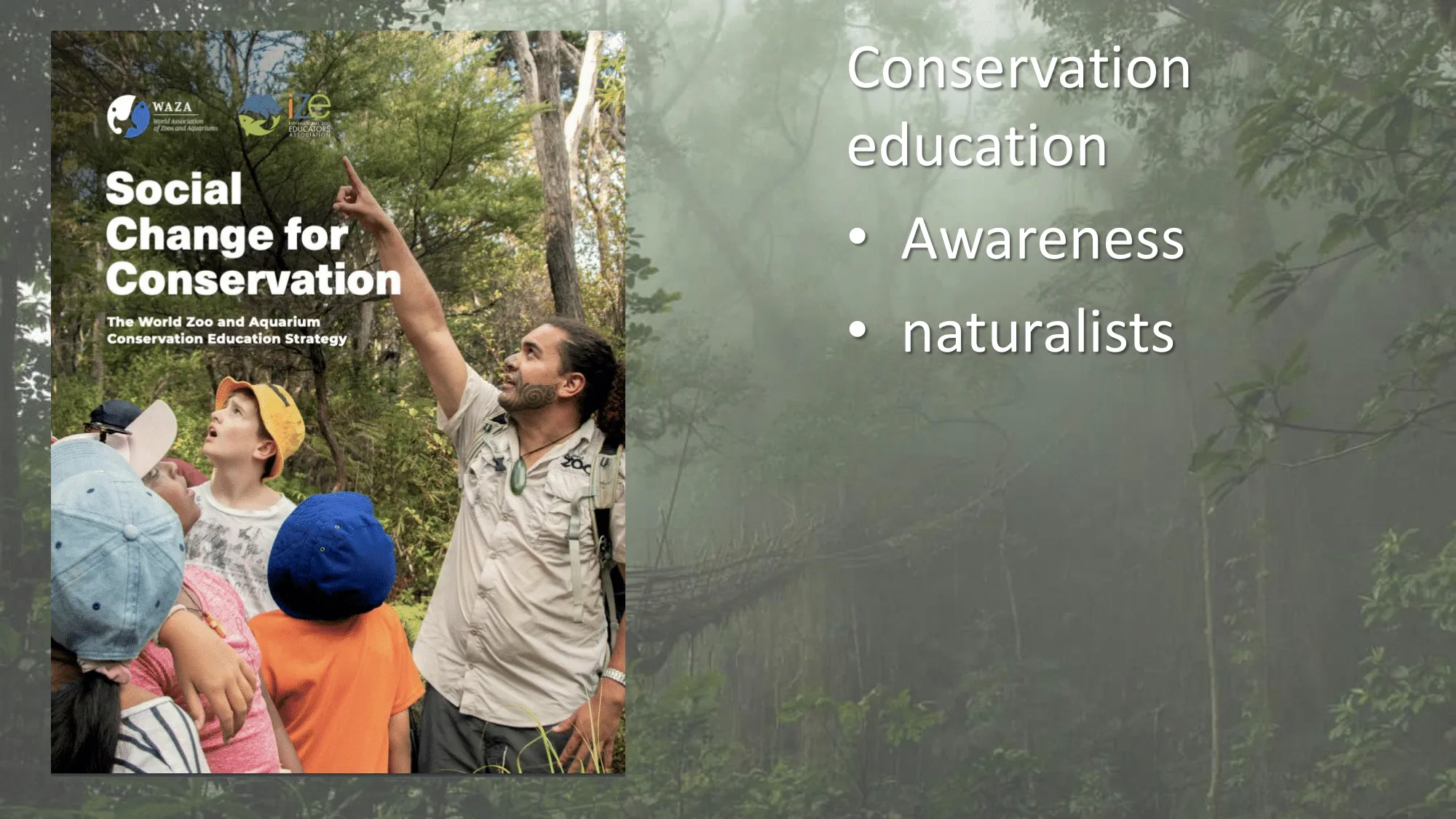 Wildlife conservation education
