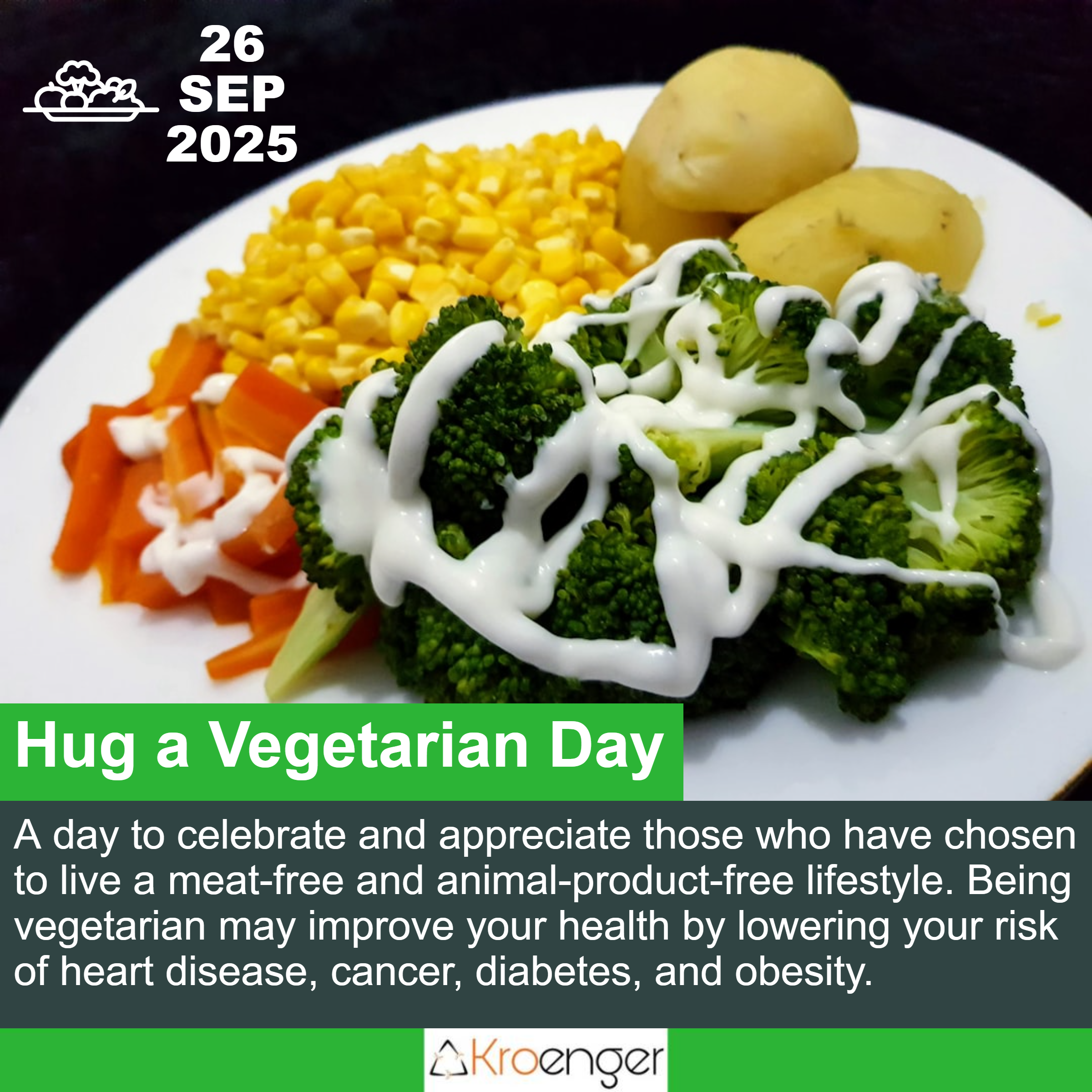 Hug a Vegetarian Day